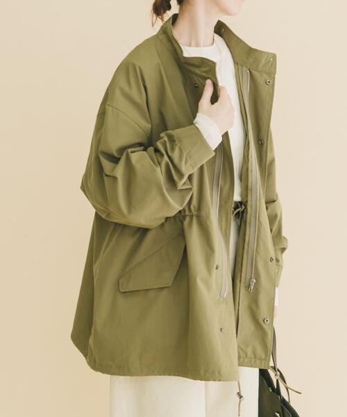 ITEMS URBANRESEARCH（アイテムズ アーバンリサーチ）の「ミリタリーモッズコート（モッズコート・レディース・ブラック/カーキ・FREE）」の11枚目の写真