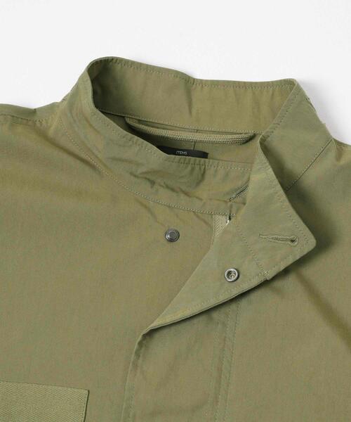 ITEMS URBANRESEARCH（アイテムズ アーバンリサーチ）の「ミリタリーモッズコート（モッズコート・レディース・ブラック/カーキ・FREE）」の5枚目の写真