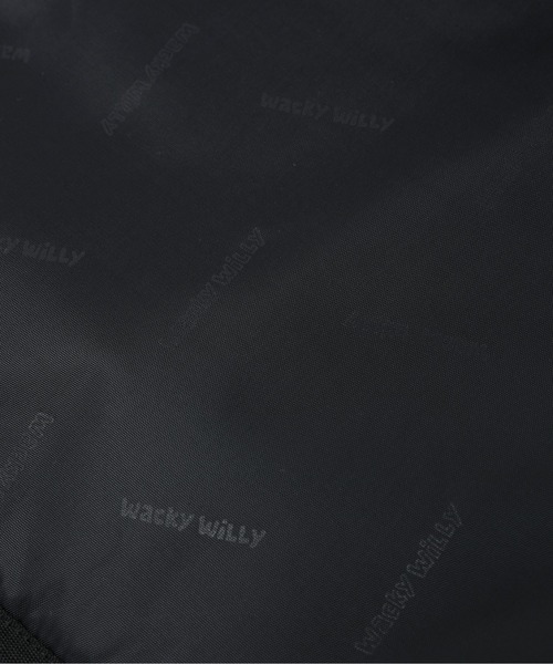 Wacky WiLLy（ワッキーウィリー）の「[26SS] FLIGHT V2 MESSENGER BAG（メッセンジャーバッグ・メンズ・ブラック/アイボリー・FREE）」の18枚目の写真