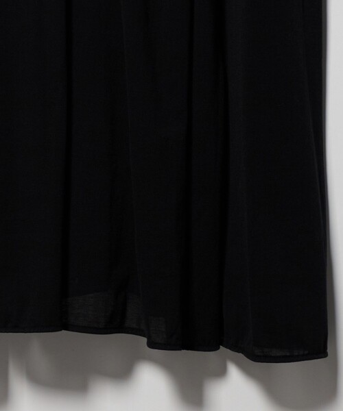Steven Alan（スティーブンアラン）の「＜HAKUJI＞SHEER TWIST JERSEY HS DRESS/ワンピース（ワンピース・レディース・ブラック・FREE）」の5枚目の写真