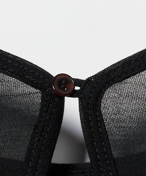 Steven Alan（スティーブンアラン）の「＜HAKUJI＞SHEER TWIST JERSEY HS DRESS/ワンピース（ワンピース・レディース・ブラック・FREE）」の7枚目の写真