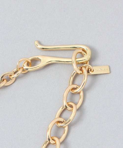 JEANASIS（ジーナシス）の「チャンキーMIXチェーンネックレス/638291（ネックレス・レディース・ゴールド/シルバー・FREE）」の3枚目の写真