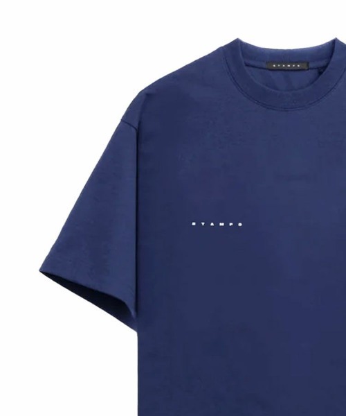STAMPD（スタンプド）の「【STAMPD】LA 001 93 RELAXED TEE - VINTAGE WASHED / ネイビー×ホワイト [SLA-M4362TE]（Tシャツ/カットソー・メンズ・ネイビー・M/L/LL）」の8枚目の写真