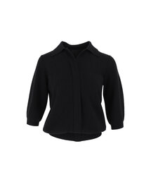 V Open Collar Neck Capri Knitwear (5colors)