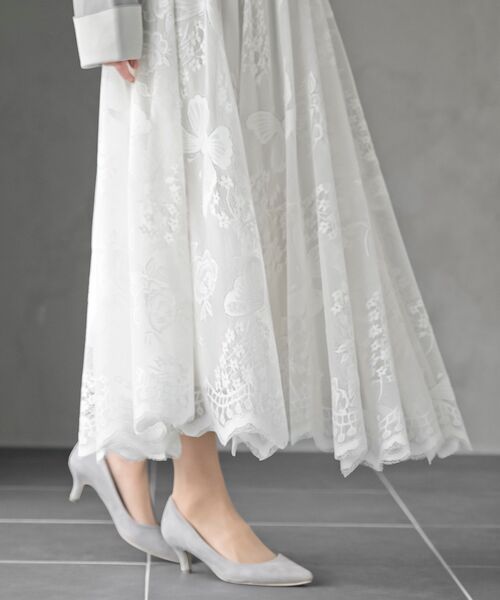 rps（アールピーエス）の「レースロングスカート（スカート・レディース・オフホワイト/ブラック/ブラック系その他2/ホワイト系その他2・フリー）」の21枚目の写真