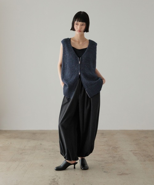 LOWRYS FARM（ローリーズファーム）の「ナイロンバルーンパンツ 639548（その他パンツ・レディース・ベージュ/ブラック/カーキ・FREE）」の13枚目の写真