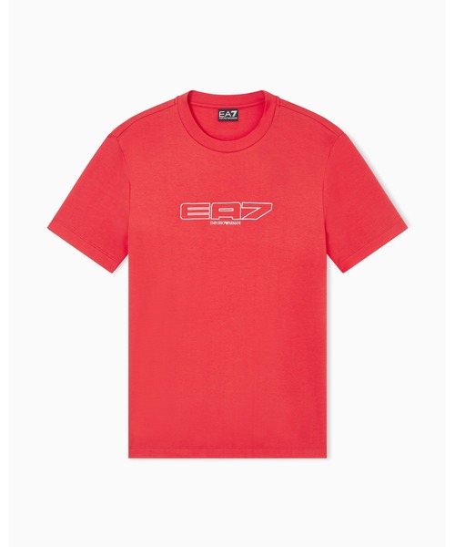 EA7 赤 Tシャツ + Emporio Armani Tシャツまとめ売り オンライン限定>【エンポリオ アルマーニ EA7】Logo Series Tシャツ