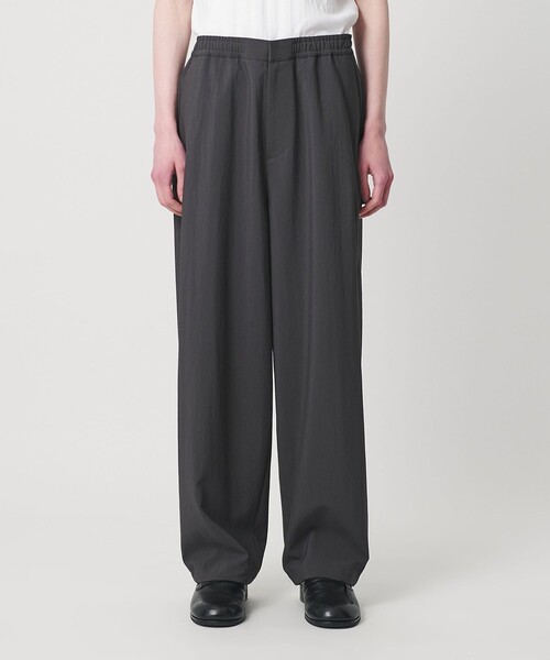 MONKEY TIME（モンキータイム）の「RENU TROシリーズ イージー パンツ -セットアップ対応-（スラックス・メンズ・ダークグレー/ブラック・S/M/L/XL）」の3枚目の写真