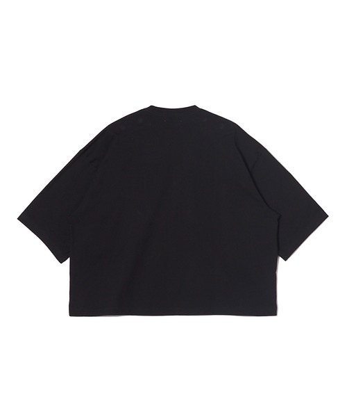MSML（エムエスエムエル）の「HALF SLEEVE WIDE T-SHIRT（Tシャツ/カットソー・メンズ・ホワイト/ブラック・M/L）」の7枚目の写真