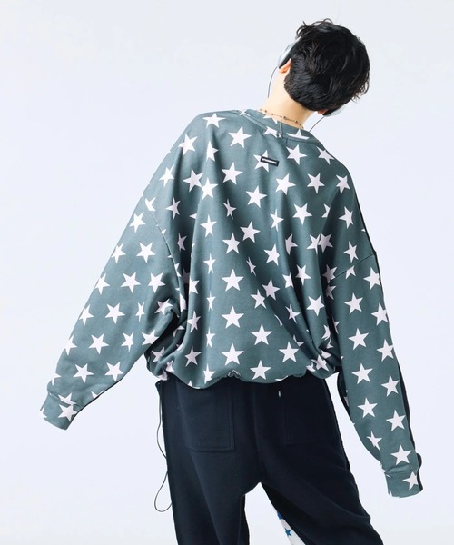 Little sunny bite(リトルサニーバイト)の「littlesunnybite/リトルサニーバイト/stranger graphic sweat top(スウェット・レディース・ネイビー/ホワイト・S)」の5枚目の写真