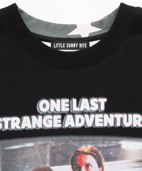 Little sunny bite(リトルサニーバイト)の「littlesunnybite/リトルサニーバイト/stranger graphic sweat top(スウェット・レディース・ネイビー/ホワイト・S)」の7枚目の写真