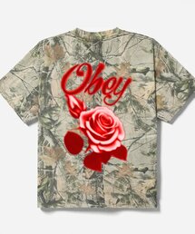OBEY（オベイ）の「【OBEY】AIRBRUSHED ROSE（Tシャツ/カットソー）」