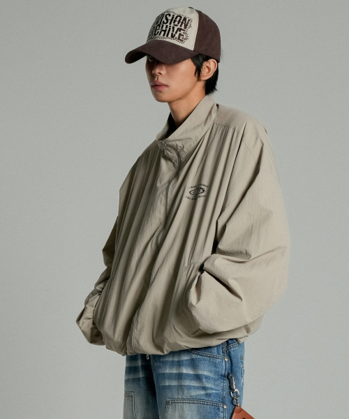 IDWS(アイドンワナセル)の「Swift Symbol Track Jacket Beige(ナイロンジャケット・レディース・その他・1/2)」の6枚目の写真