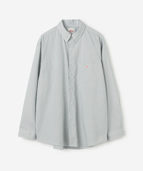 DANTON | ポリオックスフォード ボタンダウン長袖シャツ MEN（シャツ