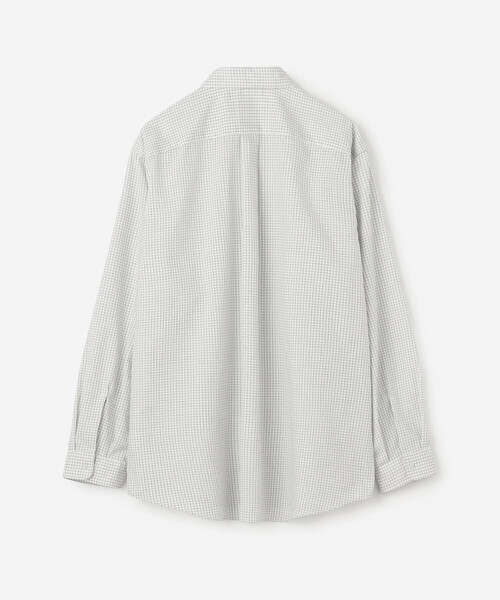 DANTON(ダントン)の「DANTON | ポリオックスフォード ボタンダウン長袖シャツ MEN(シャツ/ブラウス・メンズ・グリーン系その他/ホワイト系その他・40/42/38)」の9枚目の写真