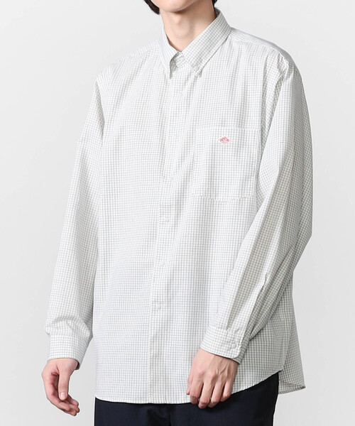 DANTON | ポリオックスフォード ボタンダウン長袖シャツ MEN（シャツ