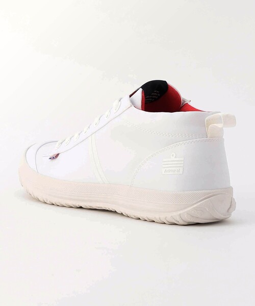 NICOLE CLUB FOR MEN（ニコルクラブフォーメン）の「Admiral 別注　撥水スニーカー（スニーカー・メンズ・ホワイト/ブラック・25.5cm/26.5cm/27.5cm）」の22枚目の写真