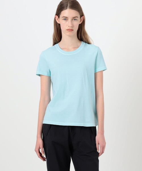 JAMES PERSE(ジェームスパース)の「ベーシック クルーネックTシャツ WLJ3114(Tシャツ/カットソー・レディース・ピンク/ライトブルー・2/0/1)」の4枚目の写真