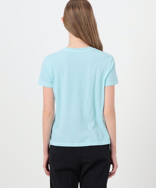 JAMES PERSE(ジェームスパース)の「ベーシック クルーネックTシャツ WLJ3114(Tシャツ/カットソー・レディース・ピンク/ライトブルー・2/0/1)」の6枚目の写真