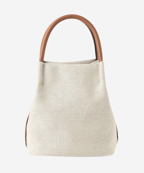 MACKINTOSH LONDON（マッキントッシュ ロンドン）の「【婦人画報4月号掲載】リネンキャンバスショルダー（ショルダーバッグ・レディース・ベージュ・FREE）」の3枚目の写真