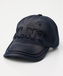 SLY（スライ）の「WASHED DAMAGE PATCH CAP ウォッシュドダメージパッチキャップ 春服（キャップ）」