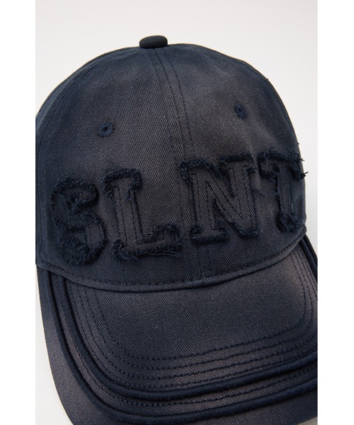SLY(スライ)の「WASHED DAMAGE PATCH CAP ウォッシュドダメージパッチキャップ 春服(キャップ・レディース・レッド/ネイビー・FREE)」の20枚目の写真