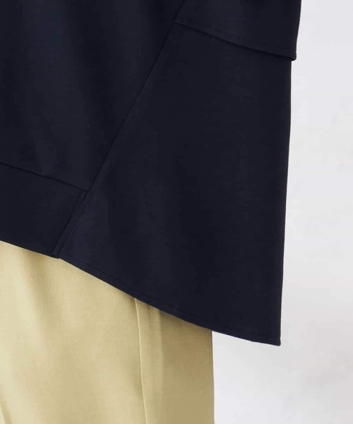 a.v.v（アーヴェヴェ）の「バックフレアダンボールパーカー（パーカー・レディース・アイボリー/ネイビー/ライトグレー・36/38/40）」の22枚目の写真