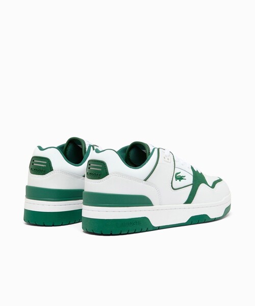 LACOSTE(ラコステ)の「メンズ COURTCAGE SET 126 5 SMA(スニーカー・メンズ・ホワイト×グリーン・28.5cm/25.5cm/26.0cm/26.5cm/27.0cm/28.0cm/25.0cm)」の3枚目の写真