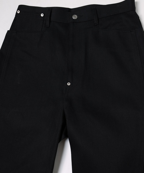 Jieda（ジエダ）の「DRAPING DENIM PANTS（デニムパンツ・メンズ・インディゴブルー/ブラック・2/1）」の14枚目の写真