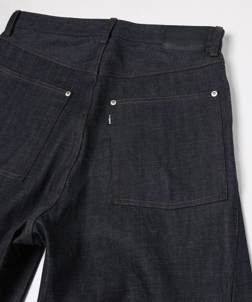 Jieda（ジエダ）の「DRAPING DENIM PANTS（デニムパンツ・メンズ・インディゴブルー/ブラック・2/1）」の19枚目の写真