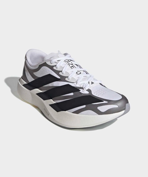 adidas(アディダス)の「アディゼロ EVO SL EXO シューズ / Adizero EVO SL EXO Shoes / ランニングシューズ / アディダス adidas(スニーカー・メンズ・ブラック/グレー/イエロー/ホワイト/ホワイト系その他・26.0cm/26.5cm/27.0cm/27.5cm/28.0cm/25.5cm/29.0cm/25.0cm/28.5cm/24.5cm)」の9枚目の写真