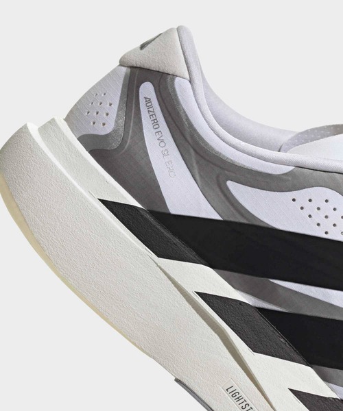 adidas(アディダス)の「アディゼロ EVO SL EXO シューズ / Adizero EVO SL EXO Shoes / ランニングシューズ / アディダス adidas(スニーカー・メンズ・ブラック/グレー/イエロー/ホワイト/ホワイト系その他・26.0cm/26.5cm/27.0cm/27.5cm/28.0cm/25.5cm/29.0cm/25.0cm/28.5cm/24.5cm)」の13枚目の写真