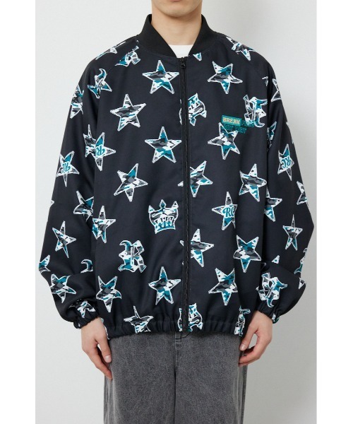 RODEO CROWNS WIDE BOWL（ロデオクラウンズワイドボウル）の「star MA-1（MA-1・レディース・ブラック/アイボリー/オレンジ系その他・MEDIUM/LARGE）」の19枚目の写真