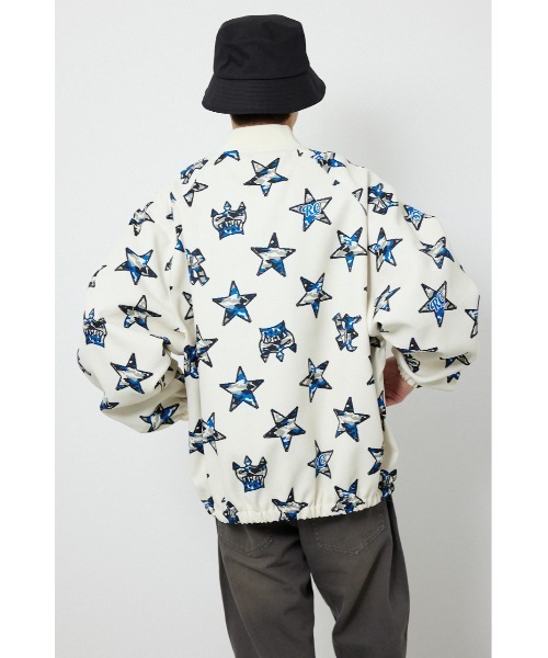 RODEO CROWNS WIDE BOWL（ロデオクラウンズワイドボウル）の「star MA-1（MA-1・レディース・ブラック/アイボリー/オレンジ系その他・MEDIUM/LARGE）」の6枚目の写真