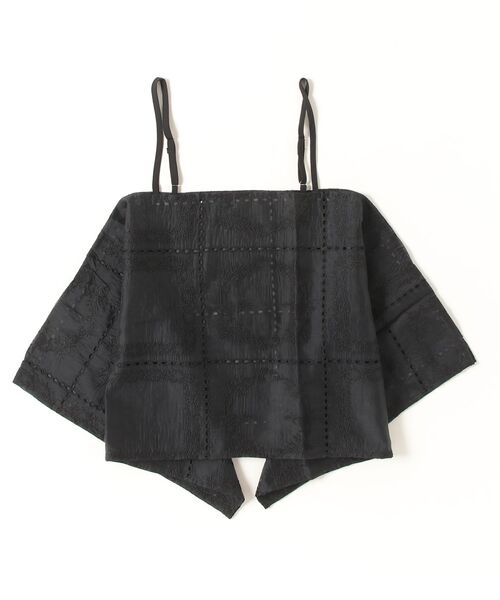 LOSCa(ロスカ)の「パッチワーク刺繍レースキャミ(その他トップス・レディース・ホワイト/ブラック・FREE)」の22枚目の写真