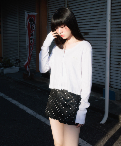 ROSEFRANTZ（ロゼフランツ）の「Dot Back Pocket Skirt Pants [Black]（スカート・レディース・ブラック・SMALL/MEDIUM）」の3枚目の写真