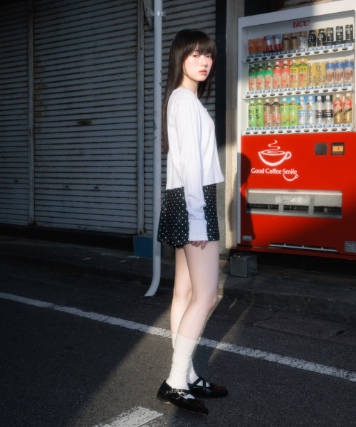 ROSEFRANTZ（ロゼフランツ）の「Dot Back Pocket Skirt Pants [Black]（スカート・レディース・ブラック・SMALL/MEDIUM）」の7枚目の写真