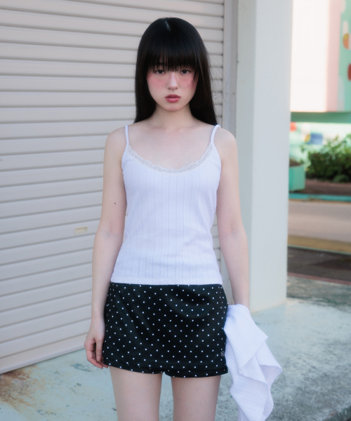 ROSEFRANTZ（ロゼフランツ）の「Dot Back Pocket Skirt Pants [Black]（スカート・レディース・ブラック・SMALL/MEDIUM）」の12枚目の写真