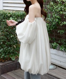 ACYM（アシーム）の「シアーバルーンミニワンピース（ワンピース）」