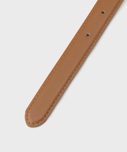 THE SHOP TK （ザ ショップ ティーケー ）の「15mmナローベルト（ベルト・レディース・ブラック/ダークブラウン・00）」の8枚目の写真