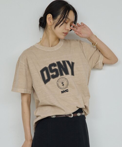 GALLARDAGALANTE（ガリャルダガランテ）の「【GOOD ROCK SPEED】DSNY ロゴTee／別注（Tシャツ/カットソー・レディース・ベージュ/ホワイト・FREE）」の17枚目の写真