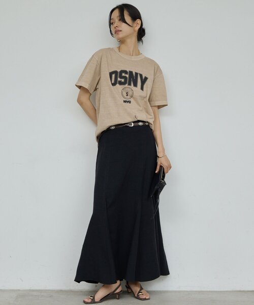 GALLARDAGALANTE（ガリャルダガランテ）の「【GOOD ROCK SPEED】DSNY ロゴTee／別注（Tシャツ/カットソー・レディース・ベージュ/ホワイト・FREE）」の20枚目の写真