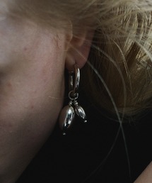 【quip queint】germe duo hoop pierce/ジェルム デュオ フープ ピアス QU241