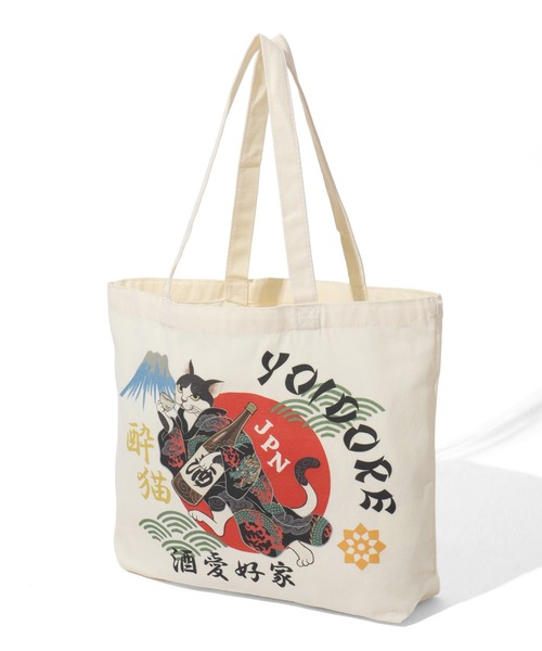 CORPUS SELECT(コーパストーキョー)の「【YOIDORE/酔いどれ】YOIDORE キャンバス トートバッグ(トートバッグ・メンズ・その他1/その他2/その他3・FREE)」の2枚目の写真