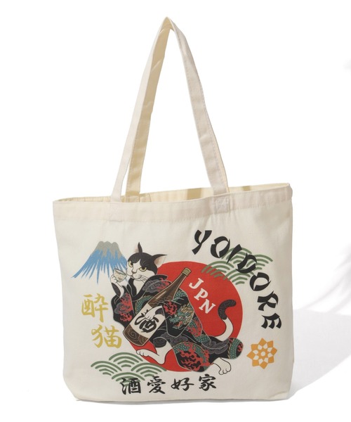 CORPUS SELECT(コーパストーキョー)の「【YOIDORE/酔いどれ】YOIDORE キャンバス トートバッグ(トートバッグ・メンズ・その他1/その他2/その他3・FREE)」の6枚目の写真