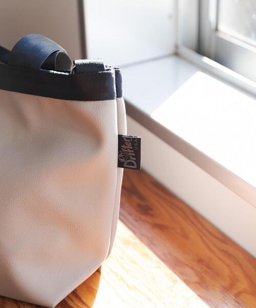 Drifter（ドリフター）の「『別注』DRIFTER×DOORS　2WAY BAG（ハンドバッグ・レディース・ライトグレー/アイボリー/ブラック・ONE）」の15枚目の写真