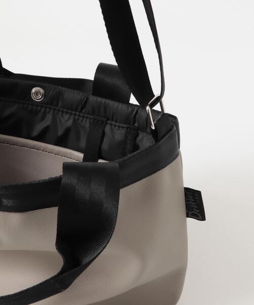 Drifter（ドリフター）の「『別注』DRIFTER×DOORS　2WAY BAG（ハンドバッグ・レディース・ライトグレー/アイボリー/ブラック・ONE）」の17枚目の写真