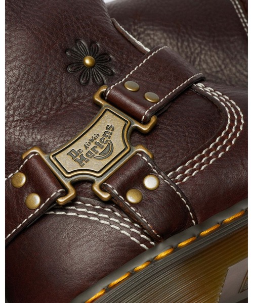 Dr. Martens(ドクターマーチン)の「Dr. Martens/ドクターマーチン ANISTONE HI フラワー リガー ブーツ 42823200(ブーツ・メンズ・ブラウン・UK3/UK4/UK5/UK6/UK7/UK8/UK9)」の4枚目の写真