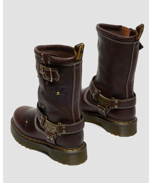 Dr. Martens(ドクターマーチン)の「Dr. Martens/ドクターマーチン ANISTONE HI フラワー リガー ブーツ 42823200(ブーツ・メンズ・ブラウン・UK3/UK4/UK5/UK6/UK7/UK8/UK9)」の6枚目の写真