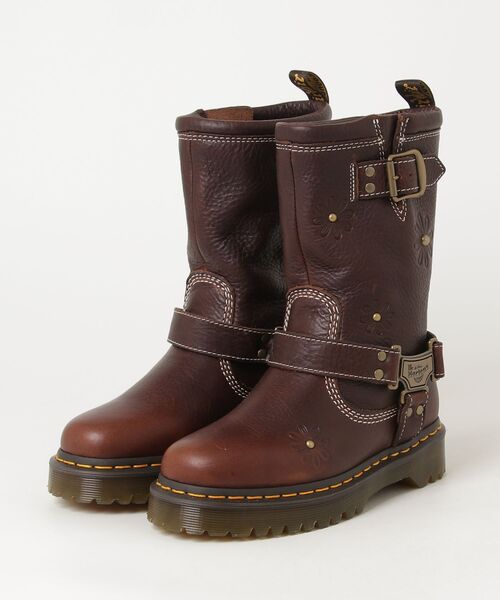 Dr. Martens(ドクターマーチン)の「Dr. Martens/ドクターマーチン ANISTONE HI フラワー リガー ブーツ 42823200(ブーツ・メンズ・ブラウン・UK3/UK4/UK5/UK6/UK7/UK8/UK9)」の10枚目の写真